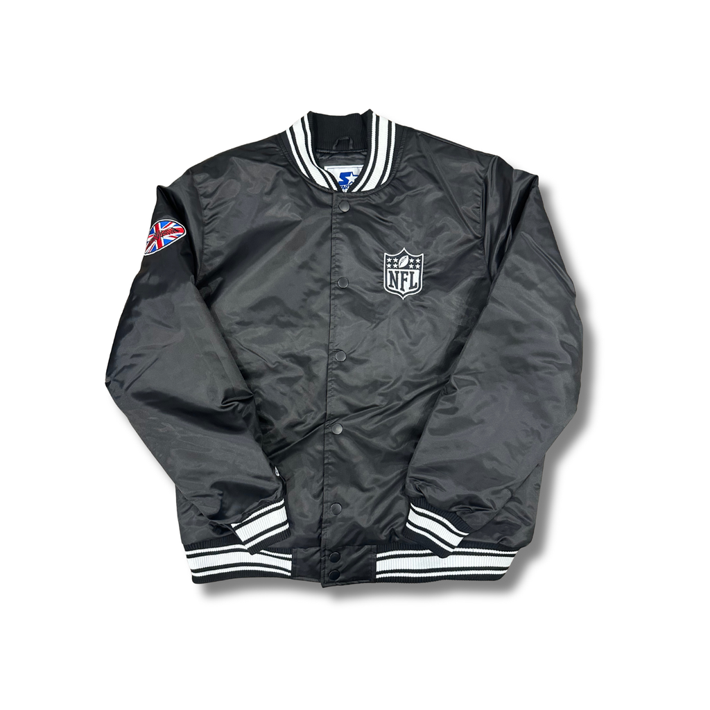 Starter x NFL x Giggs Satin Varsity Jacket