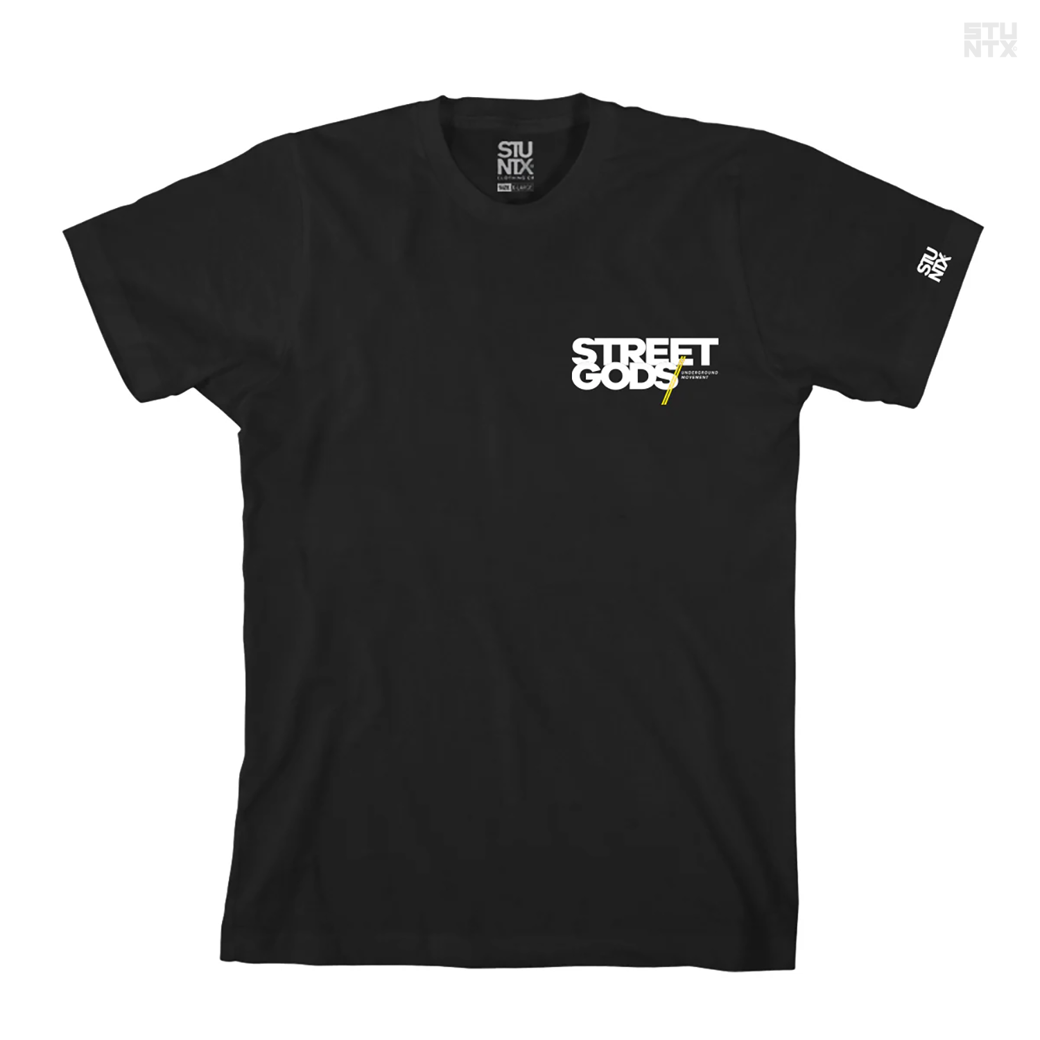 STREET GODS Black Short Sleeve T-Shirt
